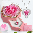 Rose Necklace Gift Box