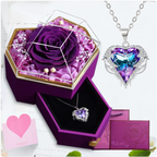 Rose Necklace Gift Box