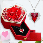 Rose Necklace Gift Box